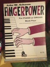 Vintage Fingerpower for Piano or Organ Book Four by John W. Schaum