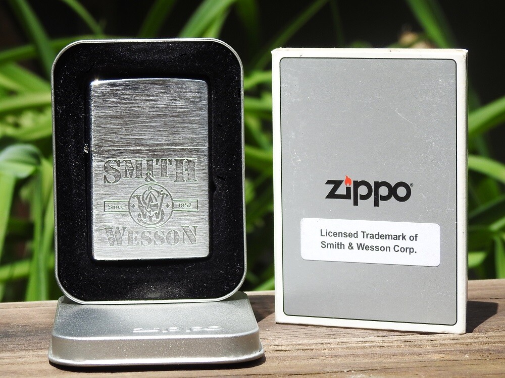 Zippo Lighter - Smith & Wesson Since 1852 - Firearms - S&W - Model