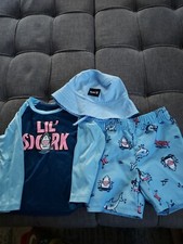 Toddler Boy Hurley bathing suit Set