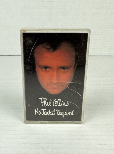 Phil Collins Vintage No Jacket Required (Cassette Tape) 1985 Good Cond Tested - Picture 1 of 6