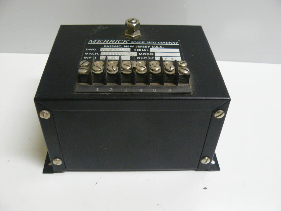 MERRICK SCALE MFG CO DWG. 35471-2 MACH. P-69990 CONTROLLER POWER SUPPLY - Image 2 of 2