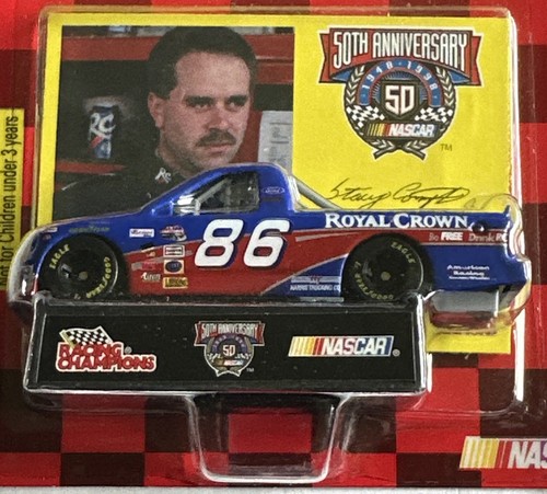 Racing Champions #86 Stacy Compton 1998 NASCAR Craftsman Royal Crown Ford Signed - Picture 4 of 7