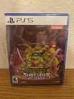 Teenage Mutant Ninja Turtles: Shredder's Revenge PS5 Complete