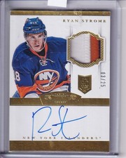 Ryan Strome 2012-13 Panini Autographed with Patch & # 3 of 25