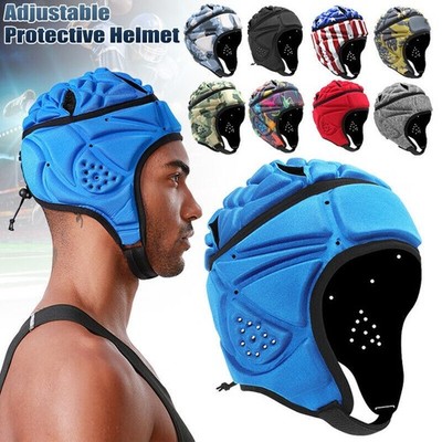 Kopfschutz Schutzhelm Rugby Helm Kopfschutz für Fußball Scrum Cap TOP DE-
