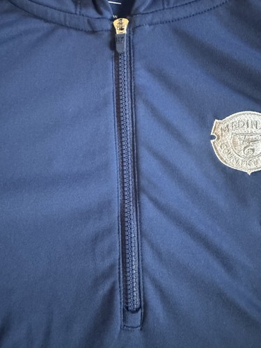 Epny Golf EP New York Hooded Zip Pullover Blue Woman's XXL Medinah Country Club - Picture 5 of 11
