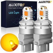 Auxito 3057 3157 3757a 4157 Turn Signal Led Light Bulbs Canbus Yellow Amber 24x Auxito 3057 3157 3757a 4157 Turn Signal Led Light Bulbs Canbus Yellow Amber 24x