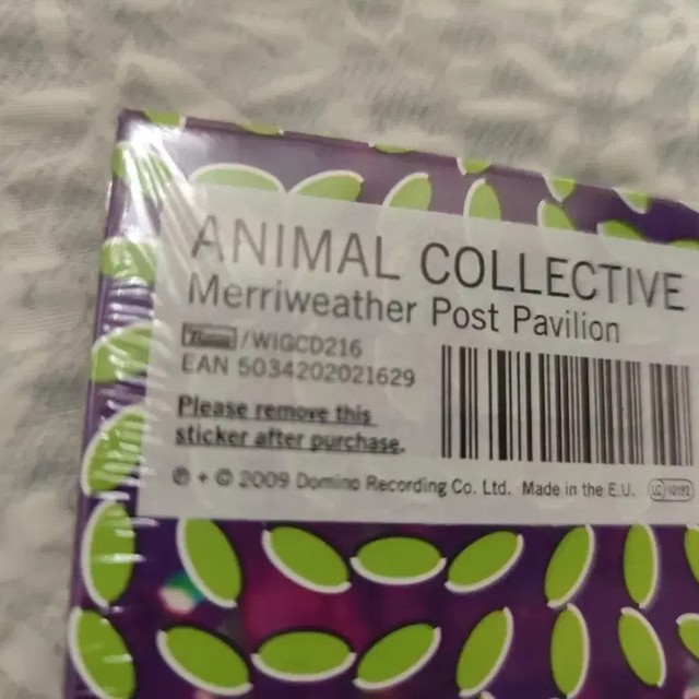 Unopened Animal Collective Merriweather Post Pavilion CD - Rare Collectible
