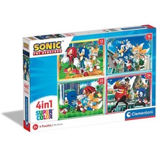 PUZZLE 4IN1 PUZZLE SONIC CLEMENTONI