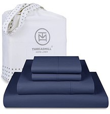 100 Cotton Sheets for King Size Bed - 600 Thread Count King Bed Sheets Set