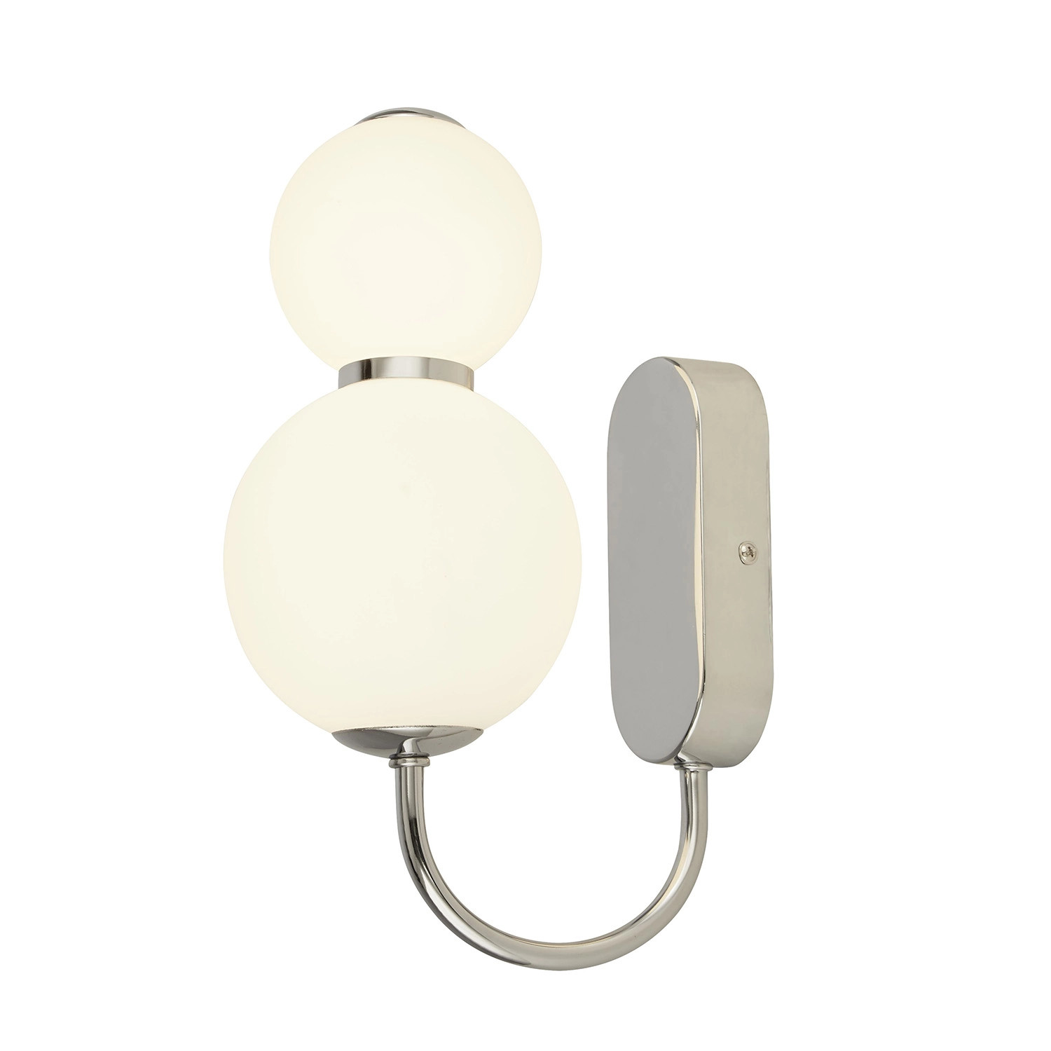 Lampada da Parete Design Snow Ball 12W LED Cromo Vetro | Shop Online