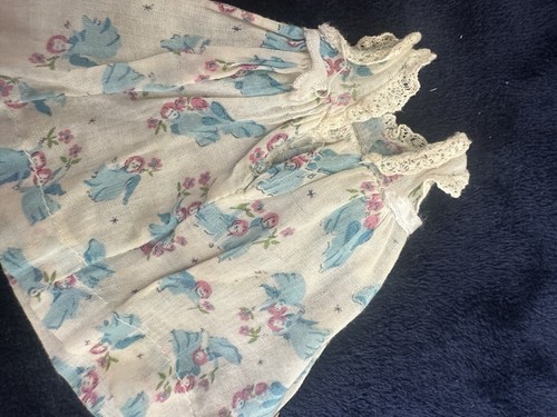 1950’s Vogue Ginny Doll Night Gown Cotton Doll Nightwear Tagged 8 IN Doll Gown - Bild 3 von 5