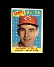 1958 Topps 478 Johnny Temple AS EX-MT #D1,410381
