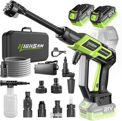 #ad Cordless Pressure Washer 1500PSI 2.6GPM 400W Brushless Motor 2X4000Mah Batte $193.50