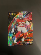 2025 Panini Select - Club Level Nick Bolton #207 Red & Black Prizm Shock