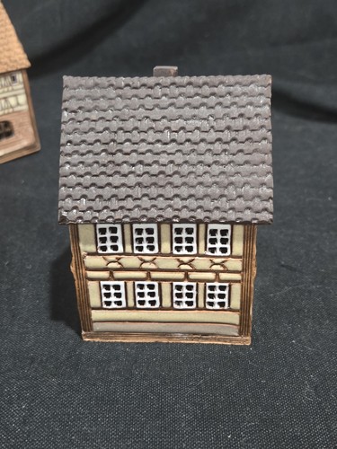 Rothenburg Ob Der Tauber Ton Miniatur Dorf 9 Stück (LESEN) - Bild 23 von 24