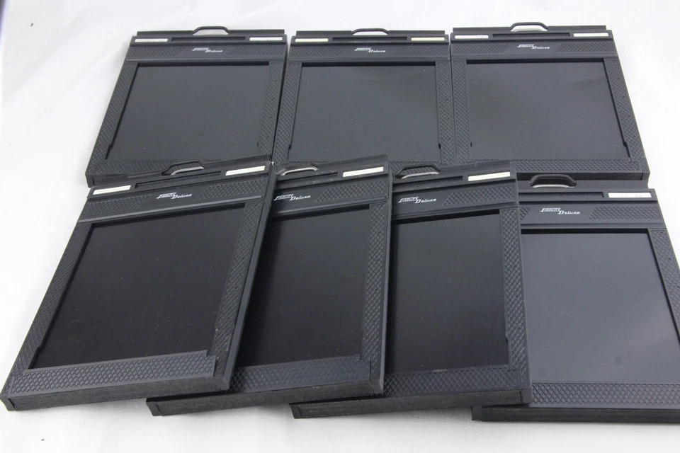Lot of 7 [ NEAR MINT+ ] FIDELITY Elite 4x5 Cut Film Holder Back include U.S.duty - Image 2 of 4