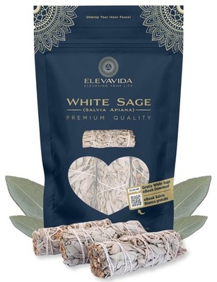 Weißer Salbei zum Räuchern aus Kalifornien (Salvia Apiana) 3 Stück White Sage