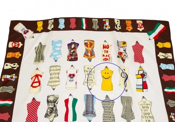 Bufanda estampada MOSCHINO (K-127360) Foto 2 de 4