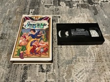 Snow White and the Seven Dwarfs (VHS, 1994) Disney Masterpiece Collection