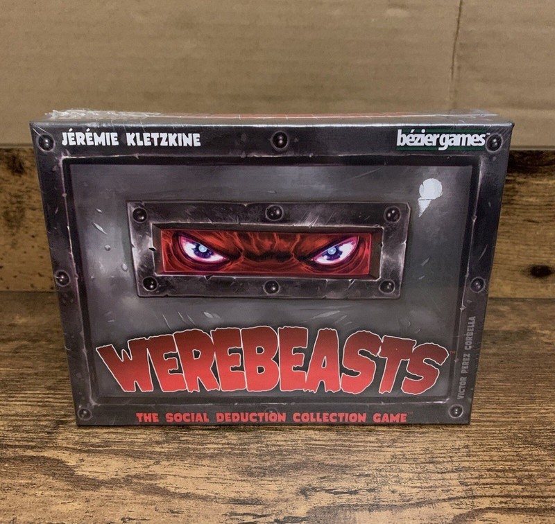 Werebeasts Boardgame By Bezier Games Brand New & Sealed