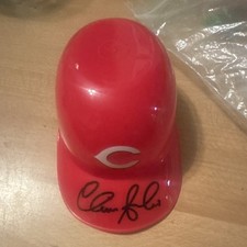 Chris Sabo Signed Cincinnati Reds Mini Helmet Pristine Auction Authenticated