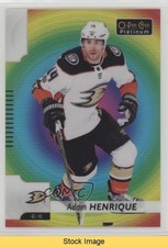 2017-18 O-Pee-Chee Platinum Rainbow Color Wheel Adam Henrique #16 READ 0qr0