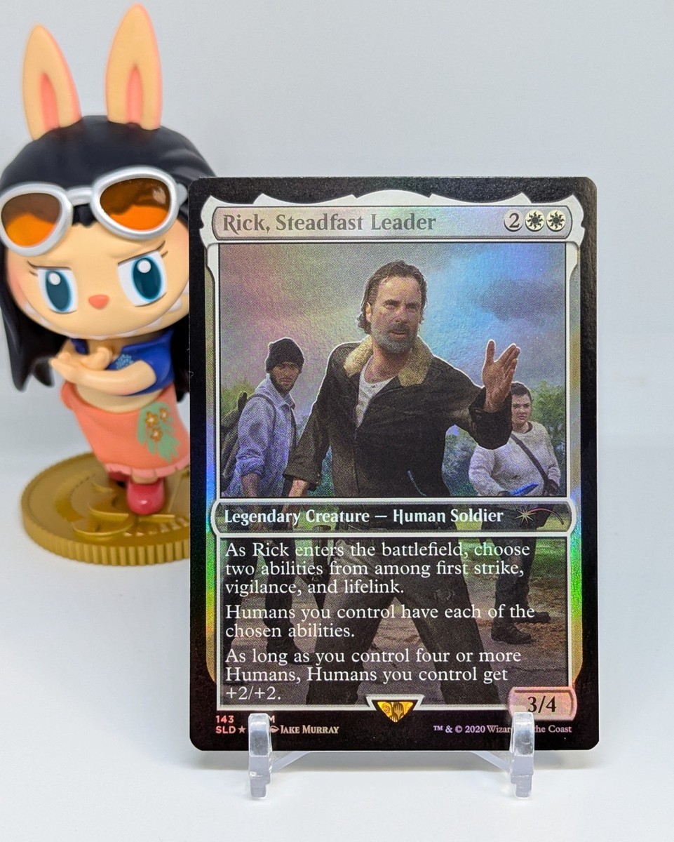 Rick,Steadfast Leader　secret lair Rick, Steadfast Leader ✨Foil NM✨ Secret Lair Drop: The Walking