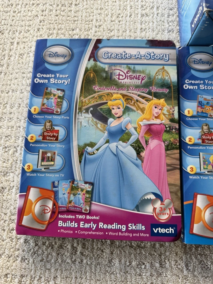 Disney Tigger and Pooh Vtech - Create-A-Story With 4 Games - Image 2 of 4