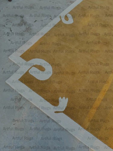 Handgetufteter Wollteppich 9×12 ft - Nordic Knots Green Design, Handgefertigter Vorleger - Bild 11 von 14