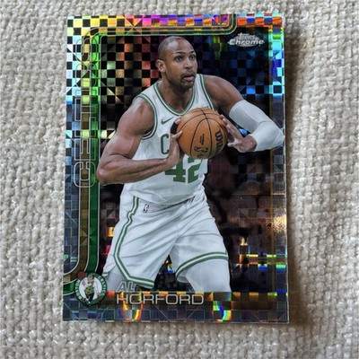 Topps 2025-26 Chrome Al Horford Boston Celtics #99 X-Fractor Basketball Card