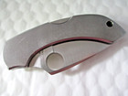 Vintage Spyderco ATS-55 Steel Folding Knife Seki Japan w/Beltclip Midlock Z0131 — photo 7