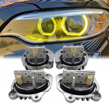 Socal-Led Lighting Yellow Angel Eye Daytime Running Light Drl Xenon Headlight