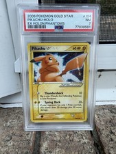 2006 POKEMON EX HOLON PHANTOMS GOLD STAR #104 PIKACHU-HOLO PSA 7 on eBay