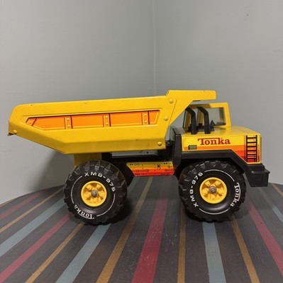 Vintage Mighty Tonka Turbo Diesel XMB-975 Metall Muldenkipper 15 Zoll