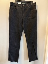 Ralph Lauren Women's Straight Leg Jeans Size 12 Black Wash NWT