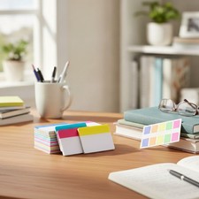 Versatile 500 Piece 2-Inch Sticky Index Tabs - Writable, Waterproof, and Safe