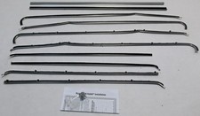 Window Sweeps Felt Kit For 1955-1957 Chevrolet 150 210 2 Door Sedan Usa Made