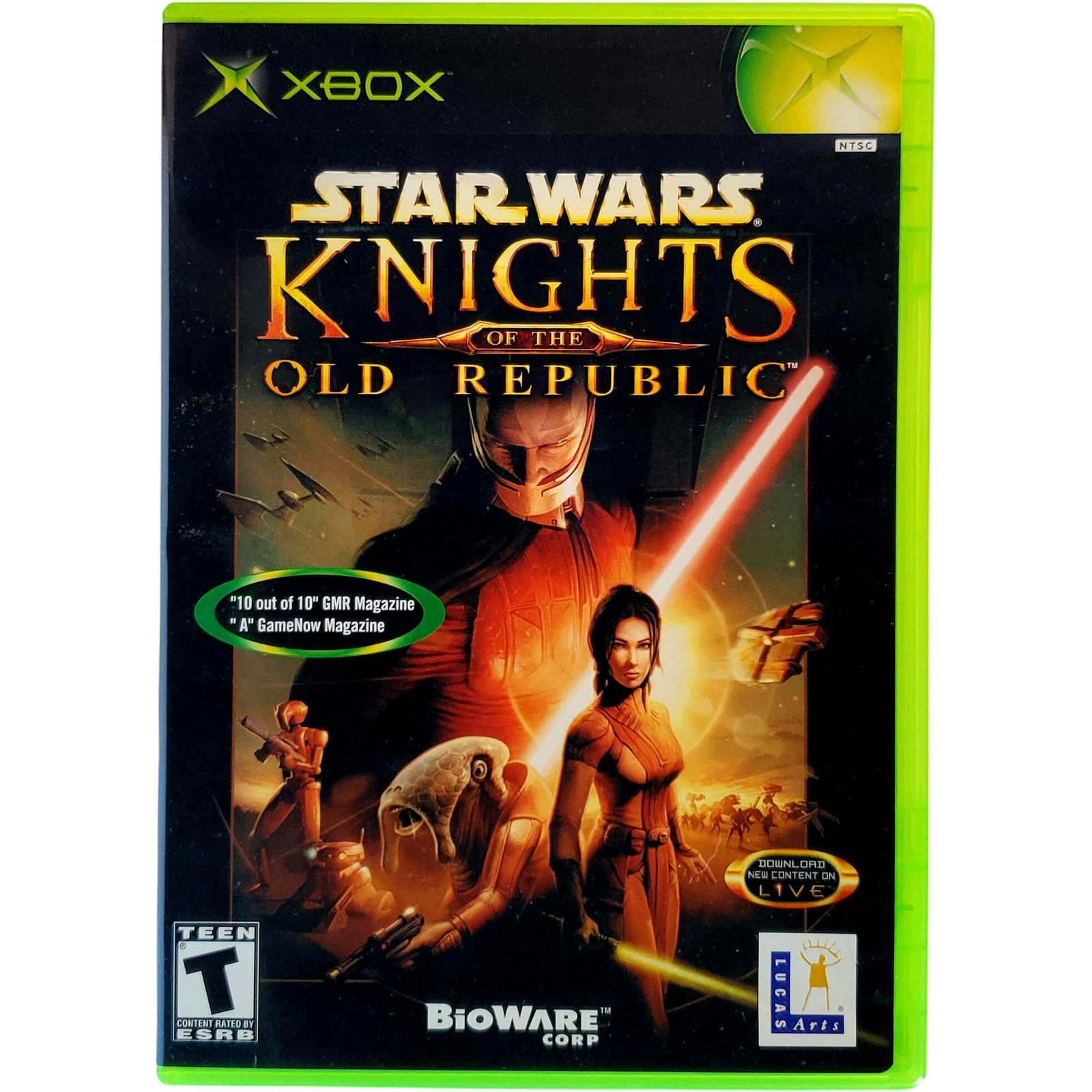 Star Wars Knights Of The Old Republic - Microsoft Xbox Pristine Tested