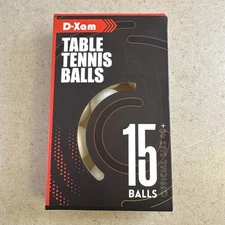 Ping Pong Balls White 15 Pack Professional ABS 1 Star 40mm Training