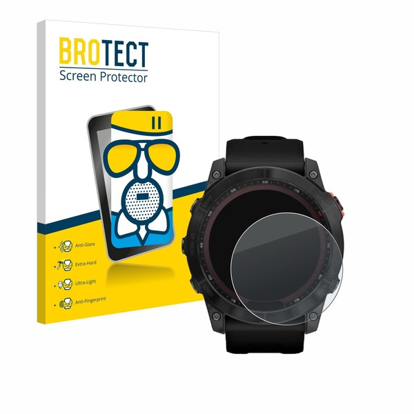 Panzerfolie Schutzglas Matt FüR Garmin Fenix 7X (51 Mm) Displayschutz-image
