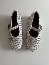 Bail Wei Ballerina Weiß 40 Mit  Strasssteine...