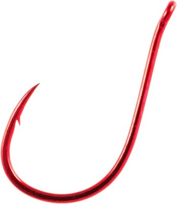 Owner Hooks Red Mosquito Light Wire Hook Size 2/0 6 Pack 5177-123