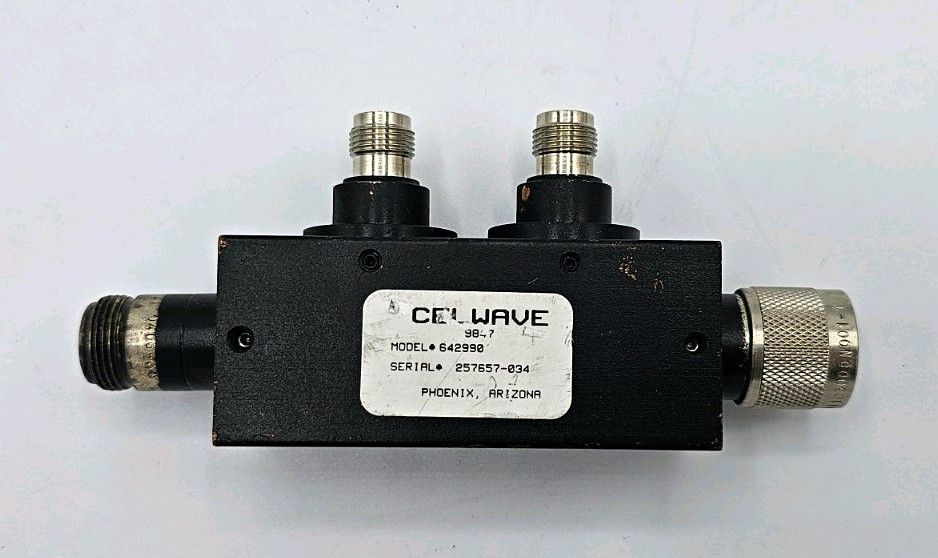 Celwave 642990 BiDirectional Coupler N-type Connector 4-port