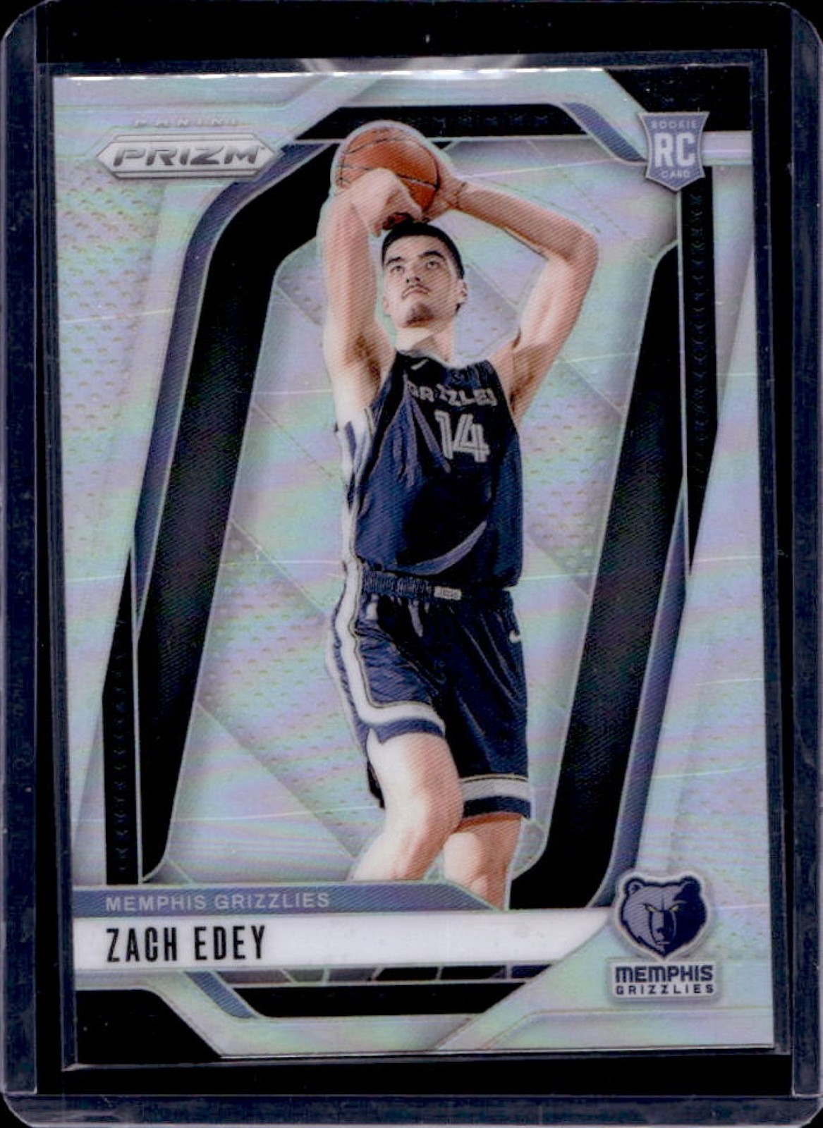 2024-25 Prizm Zach Edey RC Silver Rookie #249 Grizzlies