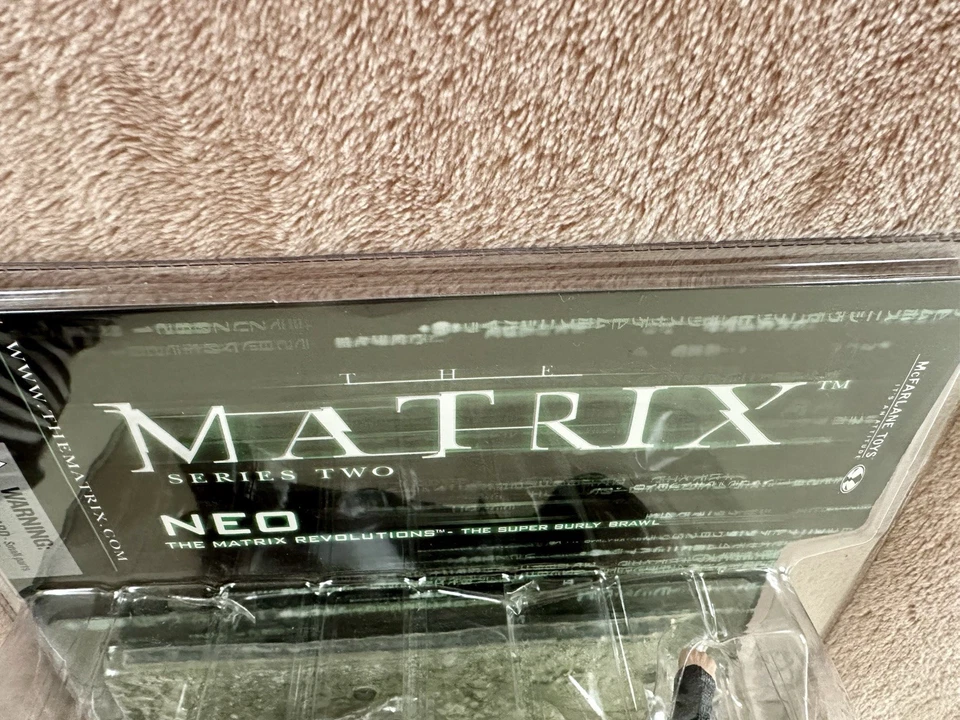 Figura Neo The Super Burly Brawl Matrix Serie 2 Revoluciones McFarlane Toys 2003 Foto 2 de 4
