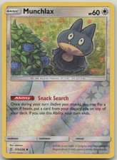 Munchlax 173/236 Uncommon Unified Minds Reverse Holo NM/M