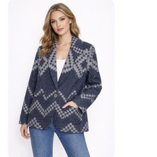 Vintage PENDLETON Wool Aztec Southwest Geometric Blazer Coat Jacket Womens XL
