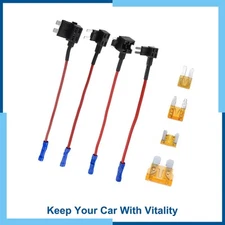 4 Type Add A Circuit Fuse Tap Set 5A Standard Mini Low Profile Mini Fuse