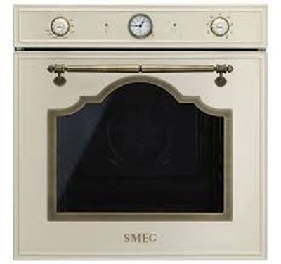 Smeg SF67C1PO Backofen, Cortina Design, Creme